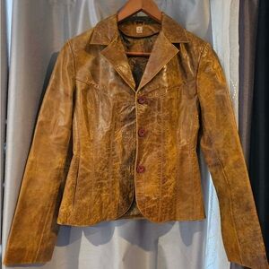 Wilsons Leather Brown Leather Jacket